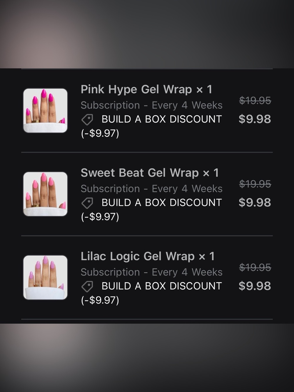 Sassy Saints UV-Free Gel Nail Wrap Bundle w/ Remover Oil | Pink & Lilac Shades